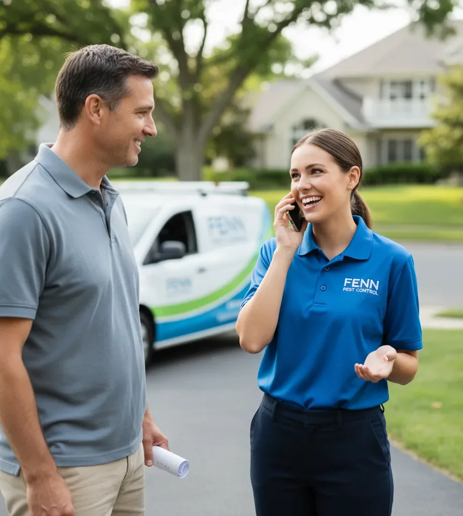 Fenn Pest Control customer support in Freedom
